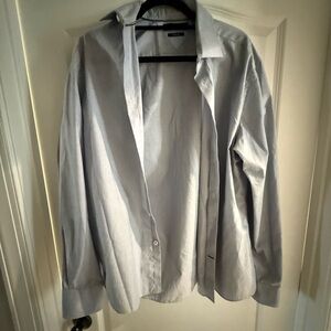 Tommy Hilfiger Light Blue Casual Button Down Shirt